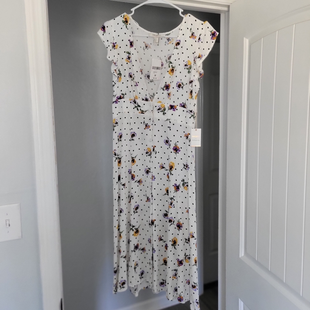 Forever 21 Spring dress, M White